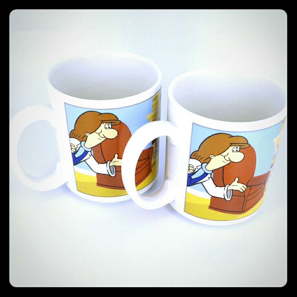 VTG TETLEY Tea Gaffers Mugs Coffee Two (2)